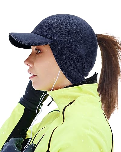 Gisdanchz Winter Basecap Damen Pferdeschwanz M Tze Mit
