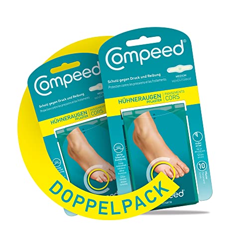 Compeed H Hneraugenpflaster Medium Doppelpack Hydrokolloid Pflaster Gegen