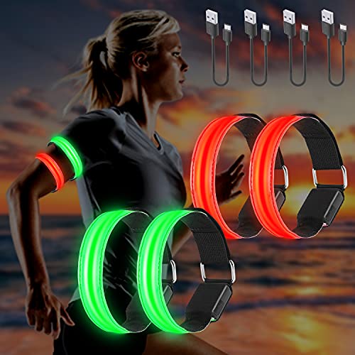 Molbory Led Armband Usb 4 St Ck Led