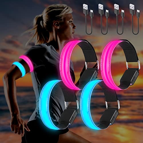 Molbory Led Armband Usb 4 St Ck Led
