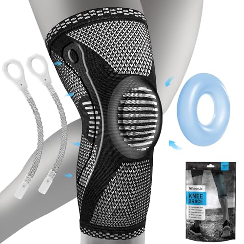 Powerlix Kniebandage Mit Unterst Tzung Und Polster Zur