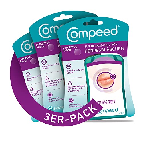 Compeed Lippenherpes Patch Hydrokolloid Pflaster Gegen Herpesbl Schen