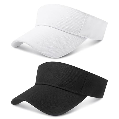 Fuyamp 2 Pcs Sonnenschild Caps Unisex Verstellbar Sonnenhut