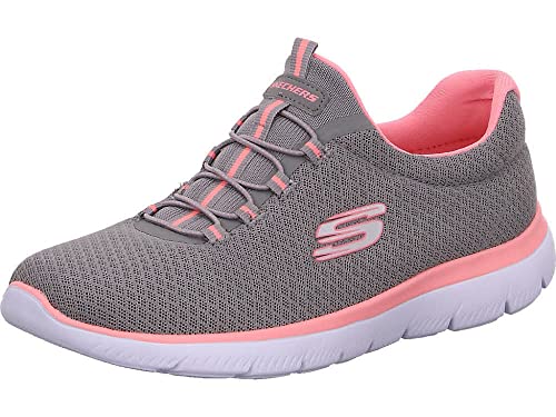 Skechers Summits Top Player Damen Sneaker Grey Mesh