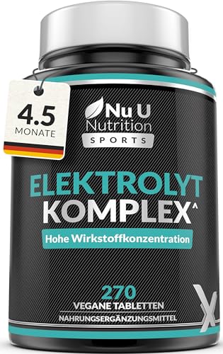 Elektrolyte Komplex 270 Vegane Geschmacksneutrale Tabletten Mit Natrium