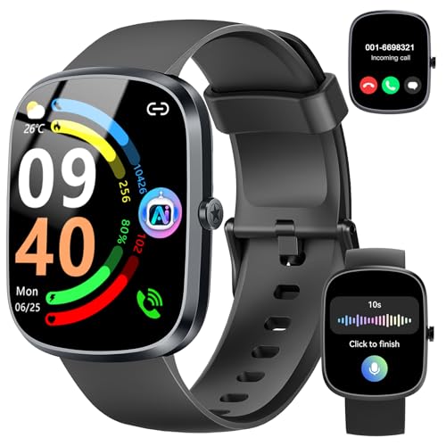 Smartwatch Damen Herren Mit Telefonfunktion 1 91 Smart