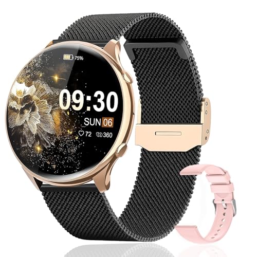 Elfofle Smartwatch Damen Mit Telefonfunktion 1 39 Tft