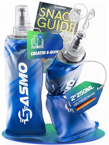 Sasmo Soft Flask 2x250ml Bpa Frei Ultraleicht Softflask