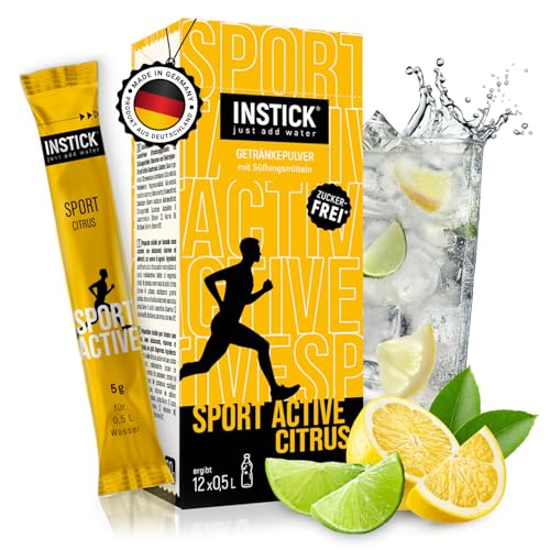 Instick Sport Active Citrus Elektrolyte Pulver Instant Fitness