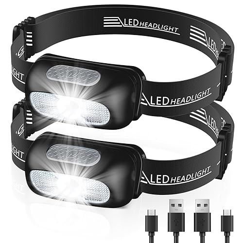 Cirycase Stirnlampe Ultraleichte Kopflampe Stirnlampe Led Wiederaufladbar Mit