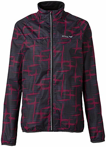 Erima Damen Green Concept Laufjacke Schwarz Bilberry 38