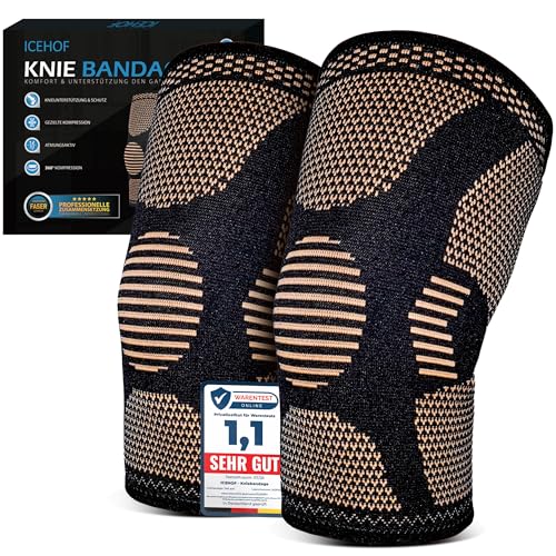 Icehof Kniebandage M Nner Damen Mit Kupferionen 360